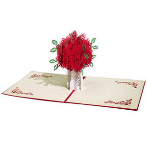 Rose Pop Up Card