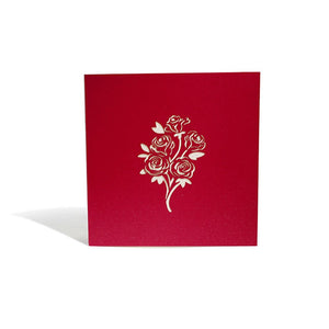 Rose Pop Up Card