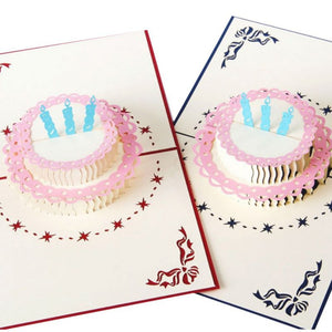 Happy Birthday Cake Card